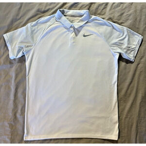 Nike golf polo medium white top